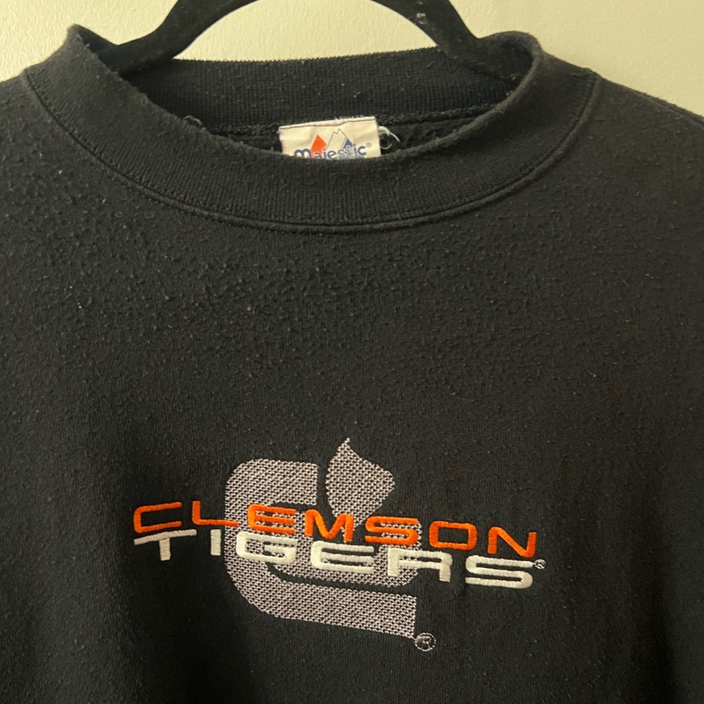 CLEMSON TIGERS VINTAGE SWEATER — GAME DAY HEAT
